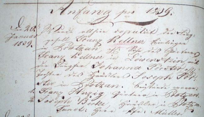 Plik:Akt ślubu Zwrócona 1839 r.JPG